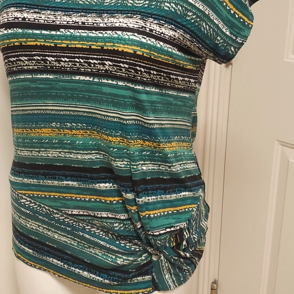 Christopher & Banks Scoop Neck Top - Picture 2 of 6